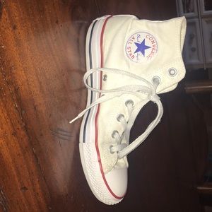 White high top converse